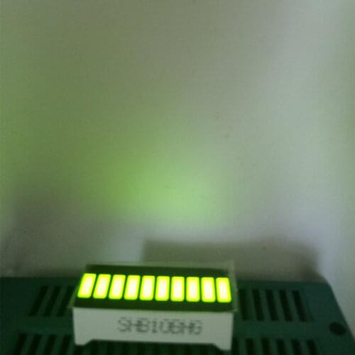 5pcs LED Display 5 8 10 12 Segment Bar Graph Red Green Blue White Yellow Numbers Signs Cube Bars Graphics Bar-Graph Module DIY