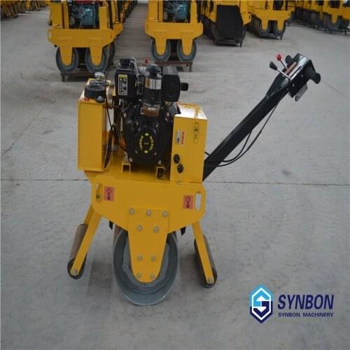 SYNBON SY200C Walk-behind single steel wheel vibratory compactor road roller vibrating single cymbal single drum compact