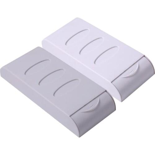 Drawer Pencil Tray Self-Adhesive Hidden Organizer Pen Box Self Stick Under-drawer Storage Box Barrel Sundries Office Stationery