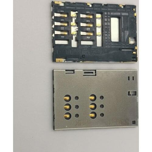 1Pcs Sim Card Reader Slot Tray Holder Connector Socket For Huawei Honor P1 T9200 U9200E U9200 E5776 E5776S E589 E589U X2-02 Plug