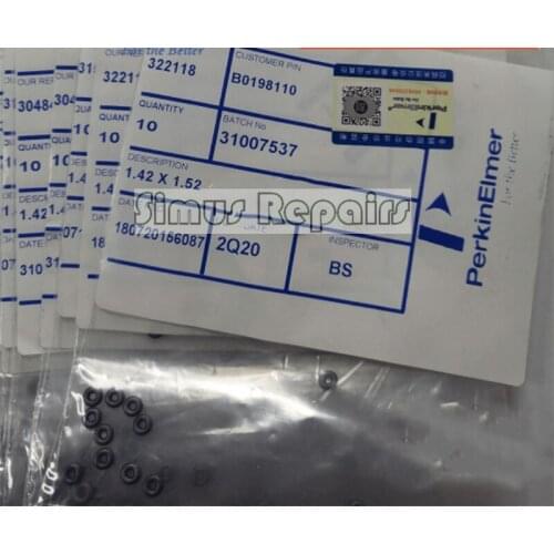 PE Platinum Elmer Autosampler Accessories O-ring Sealing Ring 10PCS B0198110