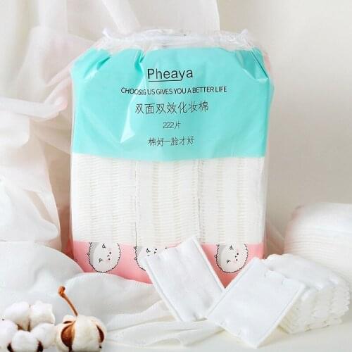 222pcs/pack Makeup Remover Soft Face Cleaner Remover Facial Cleaning Wipes Skin Care Cleaning Beauty Tools for Women