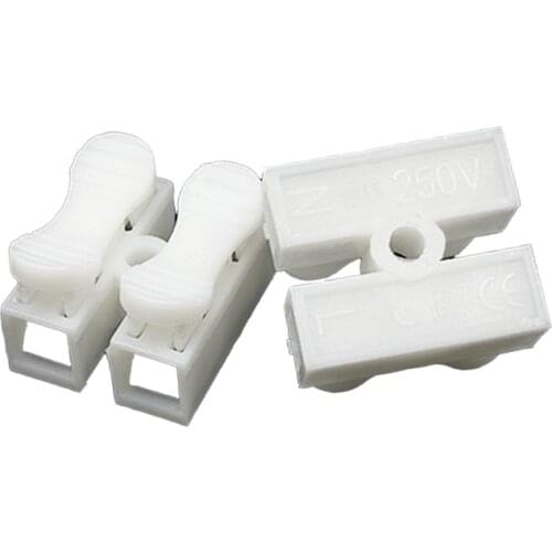 30pcs 2 pin 3 pin push quick cable connector terminal Wiring Terminal 10A 250V