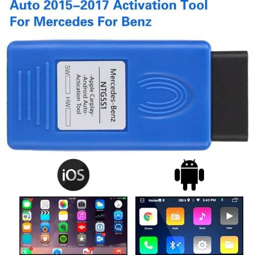 For Mercedes For Benz Car Diagnostic Tool For IOS/Android Car Activation Tool NTG5 S1 Auto OBD Activator carplay