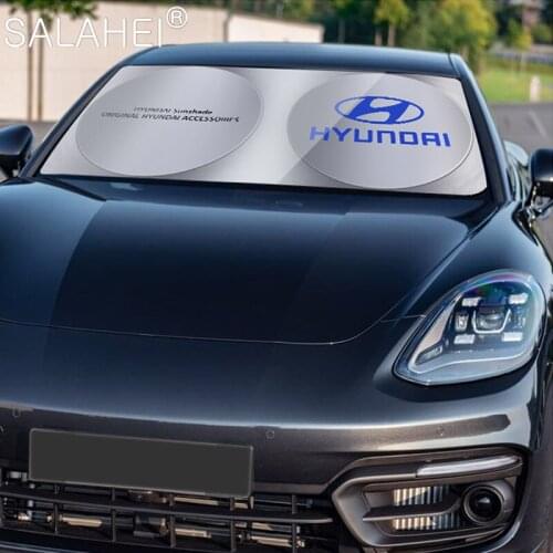 Car Window Shade Front Rear Foldable Mesh Cover For Hyundai Tucson Mistra Lafesta Elantra Accent IX35 I10 I20 I30 Azera Sonata