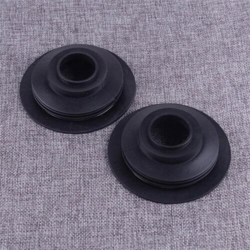 DWCX 2pcs Waterproof Dustproof Sealing Headlamp Headlight Cover Seal Cap Production Rubber 32mm For Car Truck Motorcycle Bike