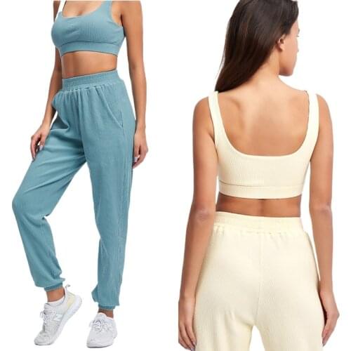 2 Pieces New Yoga Set Gym Clothing Workout Clothes for Women Sports Wear Gym Legings Woman Bra and Leggings GYM Clothing