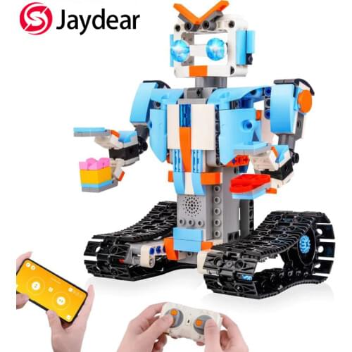 Building Blocks Robot for Kids Remote Control Engineering Science Educational Building Toys Kits for 8-14Year Old Boys and Girls