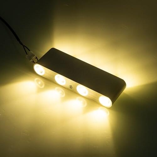 RGB led wall lamp beautiful 8W 6W with warm white or white wall light for home hotel