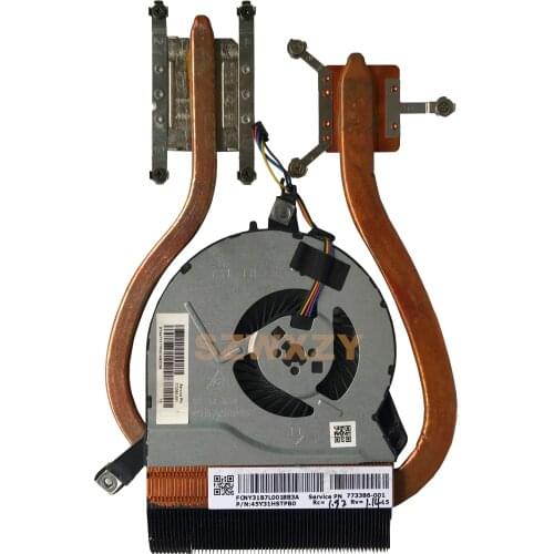 SZWXZY Original For HP Envy Laptop Cooling Heatsink FAN 773386-001 45Y31HSTPB0 773382-001 DTA47Y31TP003ABD287