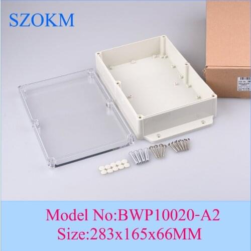 10 pcs/lot weatherproof junction box cable junction box weatherproof electrical box 283x165x66mm