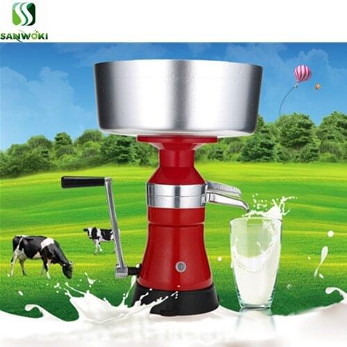 Manual Hand Crank Milk and Cream Centrifugal Separator Degreasing Machine Milk Separating Machine milk cheese separator machine