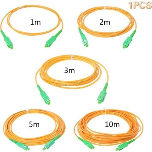 SC/APC-SC/APC-SM 3mm Fiber Optic Jumper Cable Single Mode Extension Patch Cord 1m, 2m, 3m, 5m, 10m
