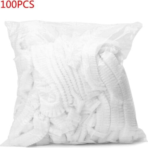 Disposable Anti Dust Proof Hair Covering Hat Non-woven One-off Shower Hat Cap