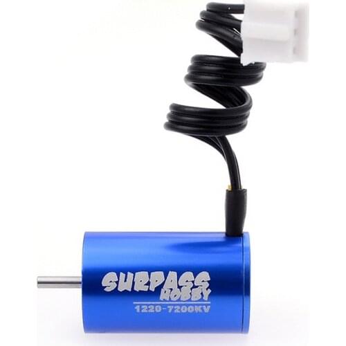 Surpass Hobby 8600KV 8200KV 7200KV 1220 Brushless Motor for 1/24 1/28 1/32 RC Car