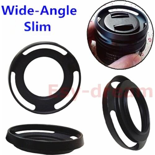 40.5mm Slim Wide Angle Vented Lens Hood Replace LH-S1650 for Sony E PZ 16-50 f/3.5-5.6 OSS SELP1650 40.5 mm A6500 A6300 NEX 6 7