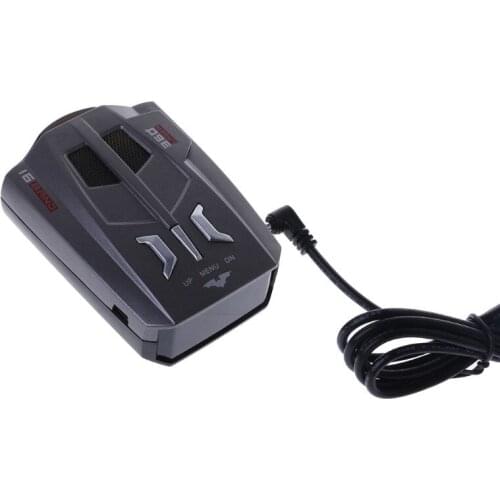 V9 Car Trucker Speed 360 Degrees Vehicle Radar Detector Voice Alert Warning 16 Band Auto LED Display English / Russian version