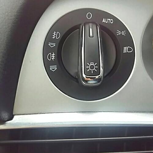 High Quality Chrome Headlight Fog Lamp control Switch 4FD 941 531A 4F1 941 531E For Audi A6 C6 4F S6 RS6 Q7 A6 4F