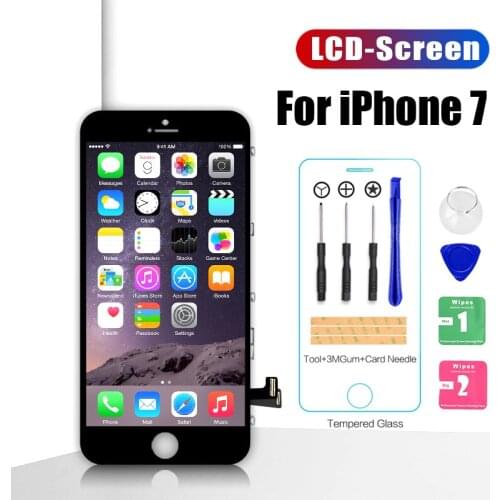 AAA++ LCD No Dead Pixel for iPhone 7 Screen Assembly Digitizer With 3D Touch Replacement for iPhone 7P 8Plus display with gifts