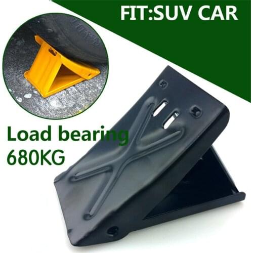 1Piece Vehicle Car Truck Wheel Tire Chock Stop Block Slope Anti-Slip