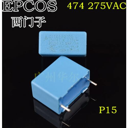 100% 5000PCS New and origina B3292 X2 0.47UF 275VAC 474 275V Safety capacitance