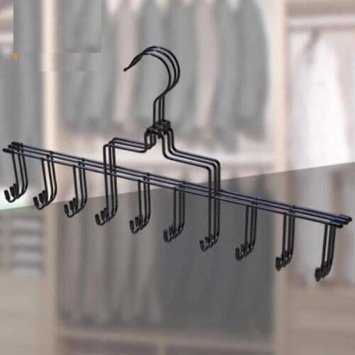 2pcs/lot Wrought iron mounts multi-functional stainless steel belt hooksm silk scarf clothes hat at home