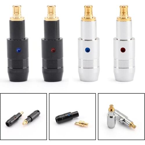 Areyourshop 1 Pair Earphone DIY Pin Gold Plated Audio Plug For ESW750 ESW770H 990H ESW950 Plug ADX-5000 Pin