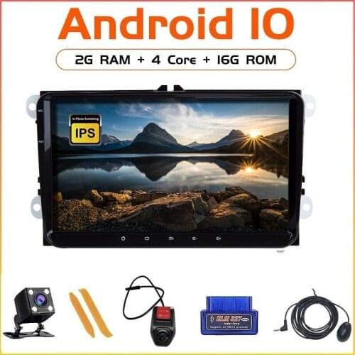 ZLTOOPAI Android 10 Car GPS For VW/Volkswagen/Golf/Polo/Tiguan/Passat/B7/B6/SEAT/leon/Skoda/Octavia Auto Radio GPS Stereo DAB