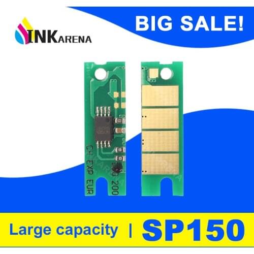 INKARENA Toner Chip SP150 SP150he for Ricoh SP150su SP150w SP150suw SP 150 150SU 150w 150SUw 150he Printer Cartridge Refill Chip