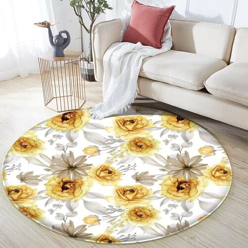 Flower Flannel Rug Wedding Carpet Anti-slip Living Room Carpet Large Girls Room Mat Sale Fashion Hot 3D Carpet Home Printing