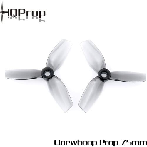 HQPROP Cinewhoop 75mm 3inch 3-Blade PC Propeller for RC FPV Racing Freestyle 3inch Cinewhoop Ducted Drones Replacement DIY Parts