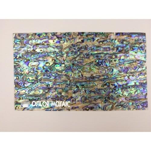 AAA grade natural surface abalone paua shell laminate for musical instrument and furniture inlay 0.5mm thickness