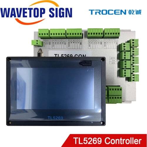 WaveTopSign TL-5269 Co2 Laser Motion Controller Double Head Double Guide use for Co2 Laser Cutter Machine