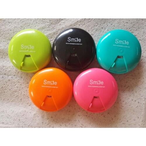 Weekly Rotating Pill Box Jewelry Storage Capsule Case 7 days Tablet Organizer Medicine Box Traveling Medicine Container Portable