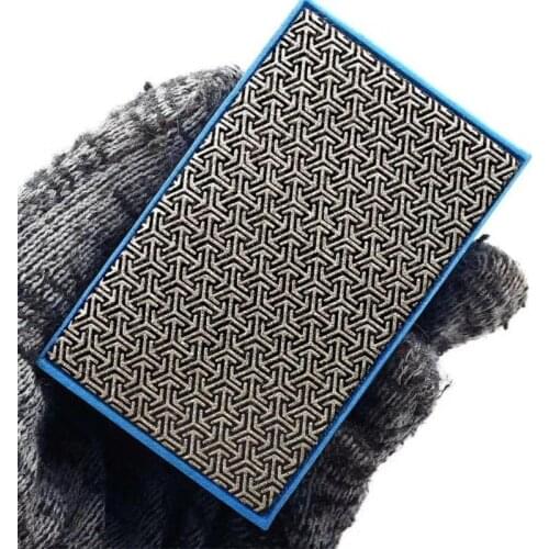 New Diamond Hand Polishing Pad 90*55*30mm For Ceramic Tile Glass Marble Edge Burr Steel Special-Shaped Rough Surface Grinding