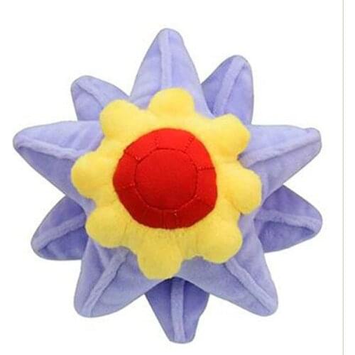 Pokemon Anime Cartoon Starmie Plush Toy Soft Small Animal Elf Stuffed Doll 28cm Beautiful Christmas Presents