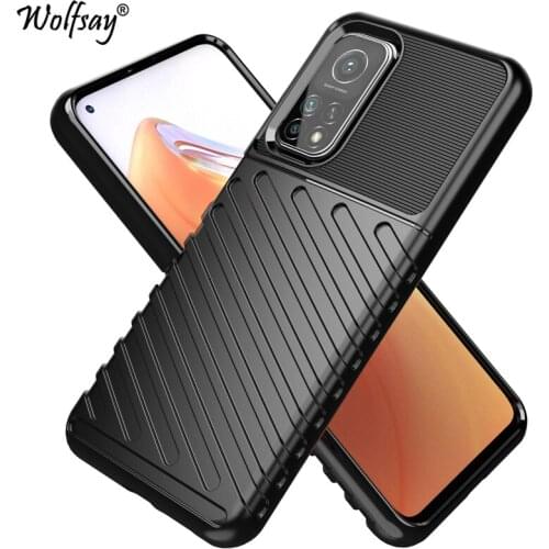 Rugged Fiber Shield Cover For Xiaomi Mi 10T 5G Case Anti-knock Full Cover Case For Xiaomi Mi 10T Case For Xiaomi Mi 10T 5G 6.67"