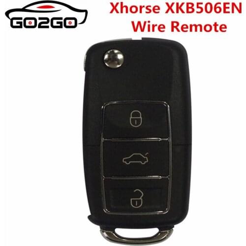 Xhorse XKB506EN Wire Remote Key 3 Buttons for VVDI VVDI2 Key Tool
