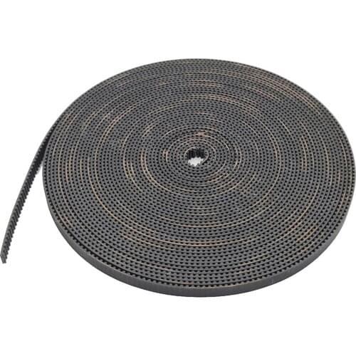 2GT Timing Belt Width 6mm, Rubber GT2-6 Opening Belt Used In Linear Drive Small Backlash Pulley For 3D Printer Parts