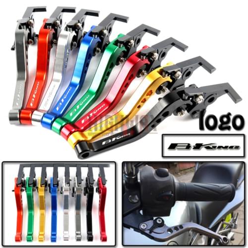 Motorcycle Brake Handle Bar Lever CNC Aluminum Short Adjustable Brake Clutch levers For Suzuki B-KING 1300 BKING 2008-2011