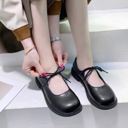 Shoes Woman Flats British Style Oxfords Round Toe Casual Female Sneakers Slip-on Modis Low Heels Shallow Mouth Bow-Knot Dress Pr