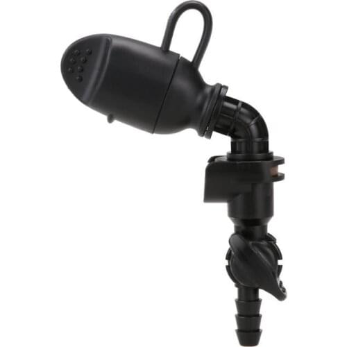 1Pcs Water Bags 110 Degree Quick Release Silicone Hydration Bite Valve Nozzle Mouthpiece Cover Water Bladder Mouth Suction Black