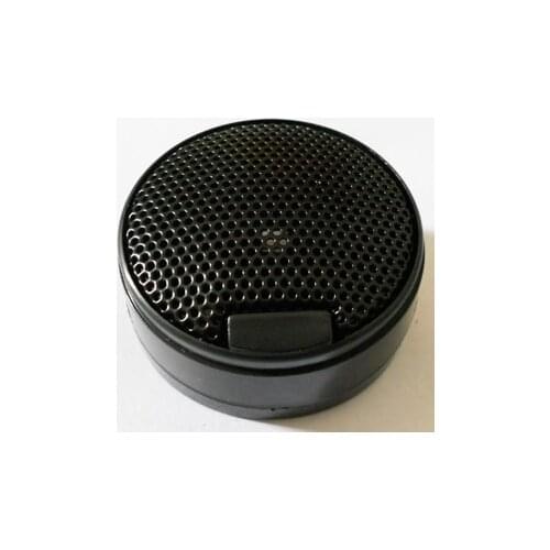 2pcs 43mm Speaker grille Car tweeter Case Treble shell Black metal mesh net cover