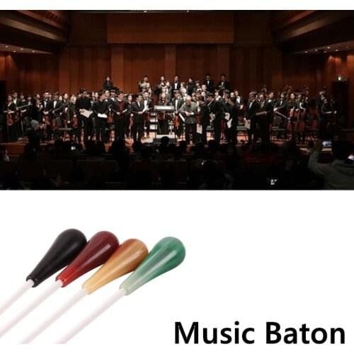 4 Colors Conductor Professional Music Baton Stage Performance Director Wand for Concert