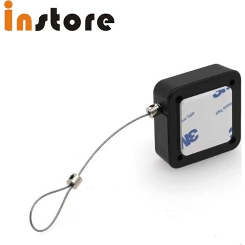 50 Pieces 1.5 Meters Anti-Theft Cable Box Exhibition dDisplay Wire Rope Telescopic HTC VIVE VR Anti-Lost Stent Collection Box