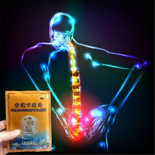 8Pcs Self Heating Joint Knee Lumbar spine Medical Plaster Lotus Relieving Pain Patches for Rheumatoid Arthritis Bone Spurs shoul