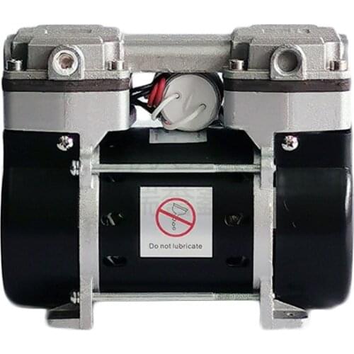 HL-40V small vacuum pump 220V electric oil-free mute high negative pressure piston dry suction air pump