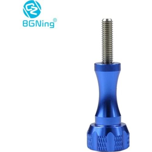 BGNing M5 Short/Long Tripod Mount Adapter Thumb Knob Screw Metal Bolt Nut for GoPro 9 8 7 6 5 4 SJCAM Yi Sport Action Camera