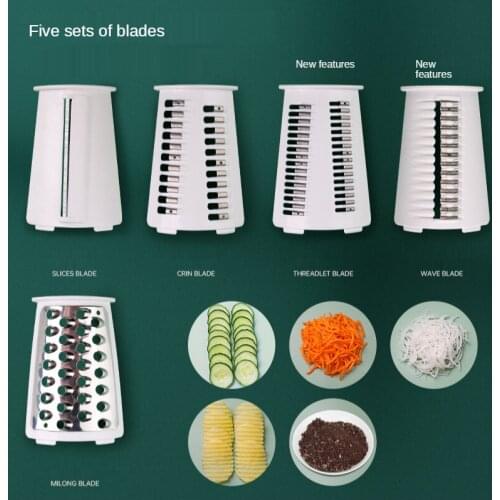Multifunction Vegetable Slicer Kitchen Accessories Potato Shredder Carrot Chopper Manual Grater Cutter Home Food Processor