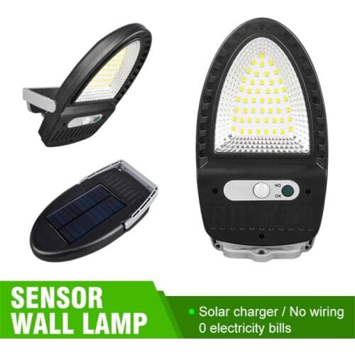 Solar Induction Street Lamp Wall Lamp Solar Light Outdoors Human Body Motion Sensor Wall Lamp Solar Waterproof Lamp For Garden